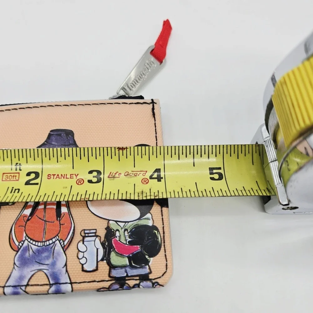 Loungefly Disney Mickey Donald Goofy‎ Checkered Cardholder BoxLunch Exclusive